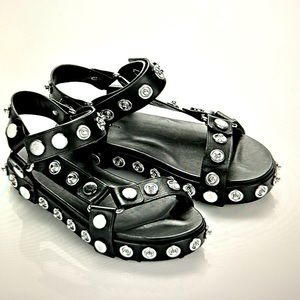 Alexander Wang ‘Aiden’ snap-stud platform sandals